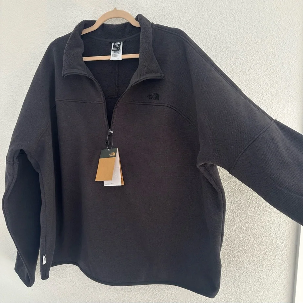 The North Face Men's Dark Half Zip‎ Sweater 2XL